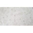50er Jahre Hochzeitskleid Blumendesign Brautkleid zum Petticoat weiß