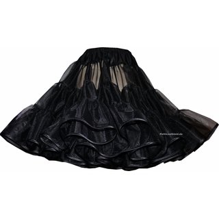 Petticoat Organdy schwarz mittel