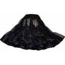 Petticoat Organdy schwarz mittel