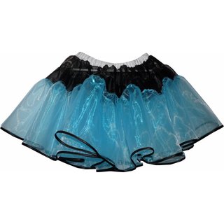 Traumhafter Petticoat Crystal trkis schwarz