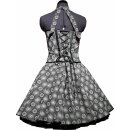 Petticoat Kleid Rockabilly Tanzkleid schwarz weiße...