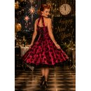 Traumhaftes Kleid zum PetticoatTaft bordeaux schwarze...