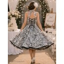 50er Jahre Petticoat Kleid Brautkleid Hochzeit weiß...