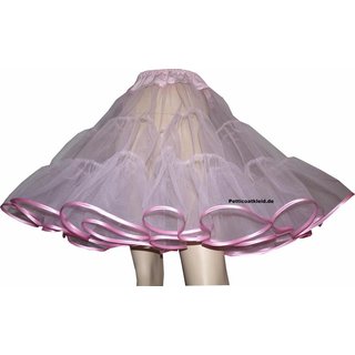 Petticoat rosa einlagig 62cm