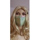 Nasen- Mundmaske Stoffmaske Atemmaske Mundbedeckung grün...