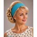 Haarband türkis blau Haarschmuck Rockabilly 50er Jahre