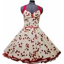50er Jahre Kleid zum Petticoat 50er Jahre süße rote...