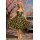 50er Jahre Kleid zum Petticoat  dunkelblau gelbe Kirschen und Punkte Vintage Korsage