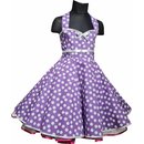 Kinder Petticoat Kleid Punkte Mädchen Einschulung Party...