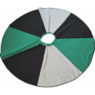 Tanzrock Tanzrock mit verschiedenen Punkten schwarz weiß grün Einzelstück