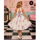 Kinder Petticoat Kleid Drehkleid Mädchen Pony...