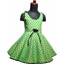 Kinderpetticoat 50er Jahre Kleid Drehkleid Mädchen...