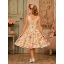 Kinderpetticoat 50er Jahre Kleid Drehkleid Mädchen...