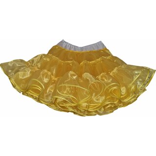 Glanzorgandy Petticoat Farben nach Wahl mit 2 Lagen