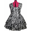 Kleid zum Petticoat Rockabilly schwarz weiß...