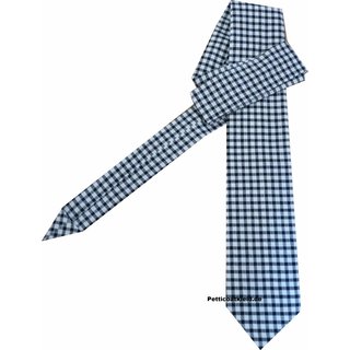Krawatte mittel im Stoffmuster des Kleides für IHN