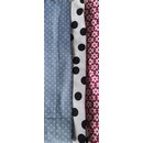 3 bunte Rockabilly Haarb�nder 50er Jahre