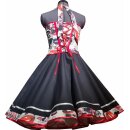 50er Jahre Petticoatkleid Rock Kiss Lipstick zum...