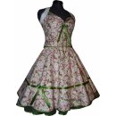 Petticoatkleid Sandy Sixties rosa Blüten