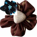 Stoffblüte Organzablüte passend zum Kleid