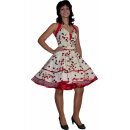 Petticoat Kleid im Rockabillylook süße rote Kirschen