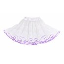 Petticoat weiß einlagig