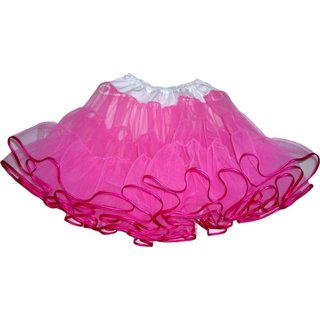 Petticoat pink voluminös 2 Lagen