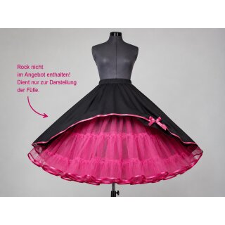 Petticoat pink voluminös zweilagig