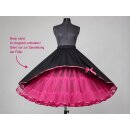 Petticoat pink voluminös zweilagig