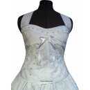 50er Jahre Korsage Hochzeitskleid Brautkleid zum Petticoat Blumen
