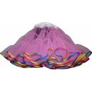 Petticoat mittel Regenbogen graffittygrün graffittyrot