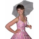 50er Jahre Petticoatkleid rosa Butterfly Schmetterlinge