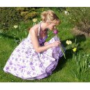 Petticoatkleid 50er JahreTanzkleid  lila Paisleydessin