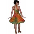 Petticoatkleid orientalisches Batikdessin