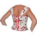 Breite geraffte Schulterträger für Ihr Kleid