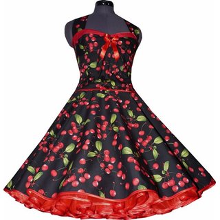 Petticoat Kleid rote Kirschen Rockabillykleid verschiedene Farben