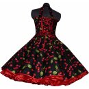 Petticoat Kleid rote Kirschen Rockabillykleid verschiedene Farben