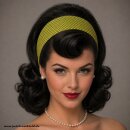 Haarband grün Karo50er Jahre Rockabilly