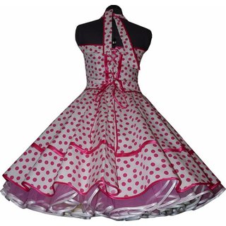 50er Petticoatkleid 3 wei tanzende pink, lila, rot oder trkis