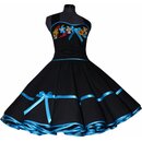 Petticoat Kleid schwarz Vintage sommerliche große...