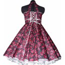 Tanzkleid 50er Jahre zum Petticoat mit Haarband...