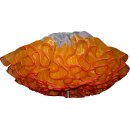 Petticoat orange Unterrock mit Organza und Tüll kombiniert