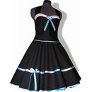 Elegantes schwarzes Tanzkleid zum Petticoat graffitty...