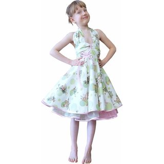 Kinder Petticoat Kleid glitzernde Elfen und Punkte