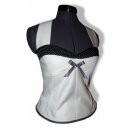50er Brautkleid Korsage Rockabillyhochzeit  creme zum Petticoat
