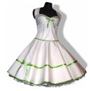 50er Brautkleid Korsage Rockabillyhochzeit  creme zum Petticoat