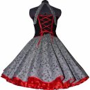 50er Petticoat Kleid Korsage Blumenkaro