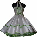 Glänzendes Satin Brautpetticoatkleid Band wählbar