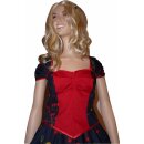 Kirschkleid zum Petticoat blau weiß schwarz creme