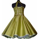 Festliches grün olive Petticoatkleid 50er Jahre  zum...
